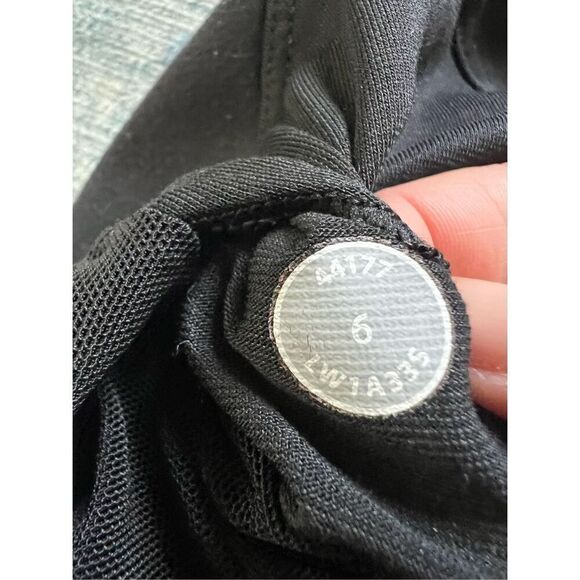 Lululemon Black Scoop Me Up Athletic Tank Top Size 6 - Picture 4 of 7